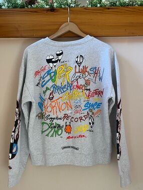 Chrome Hearts x Matty Boy Brain Crewneck 'Heather Grey'